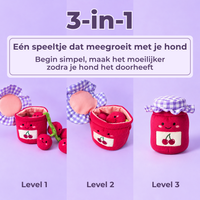 Kersenjam enrichment speeltje
