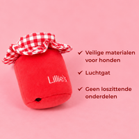 Aardbeienjam enrichment speeltje